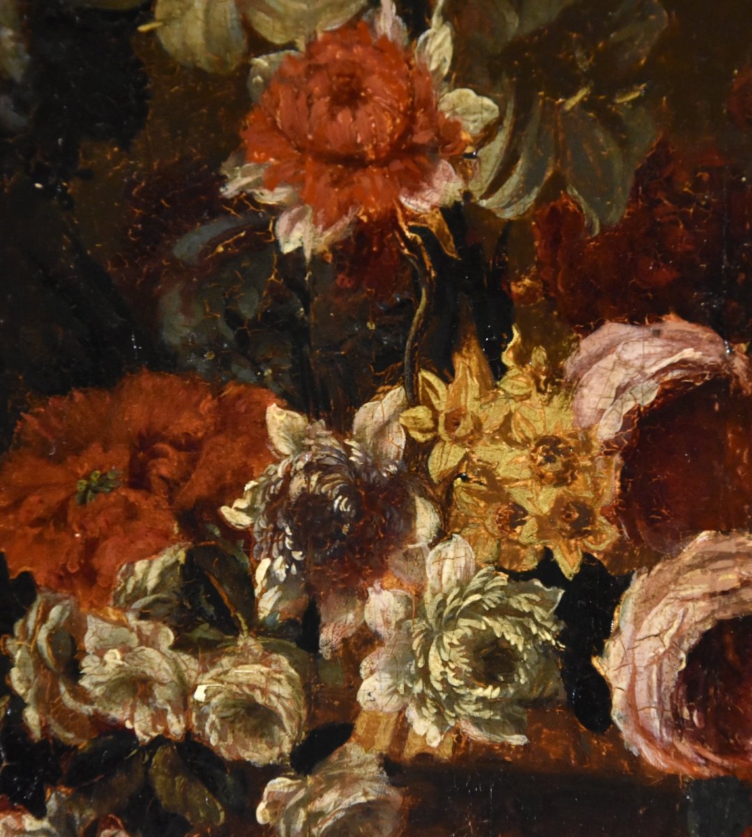 Still Life With Flowers, 17th-century Flemish School-photo-1