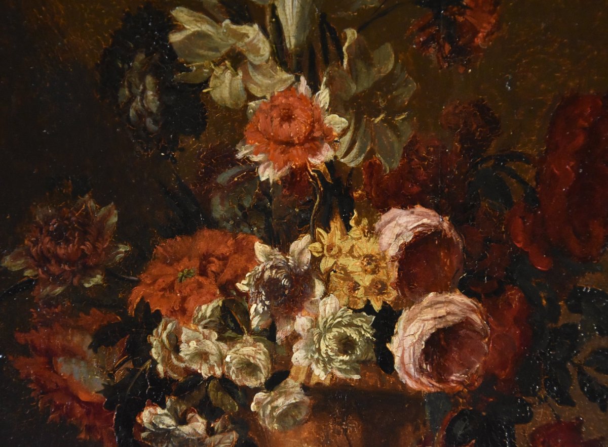 Still Life With Flowers, 17th-century Flemish School-photo-2