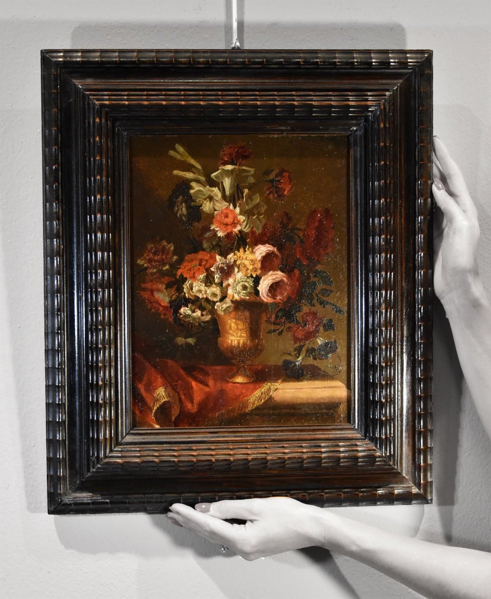 Still Life With Flowers, 17th-century Flemish School-photo-4