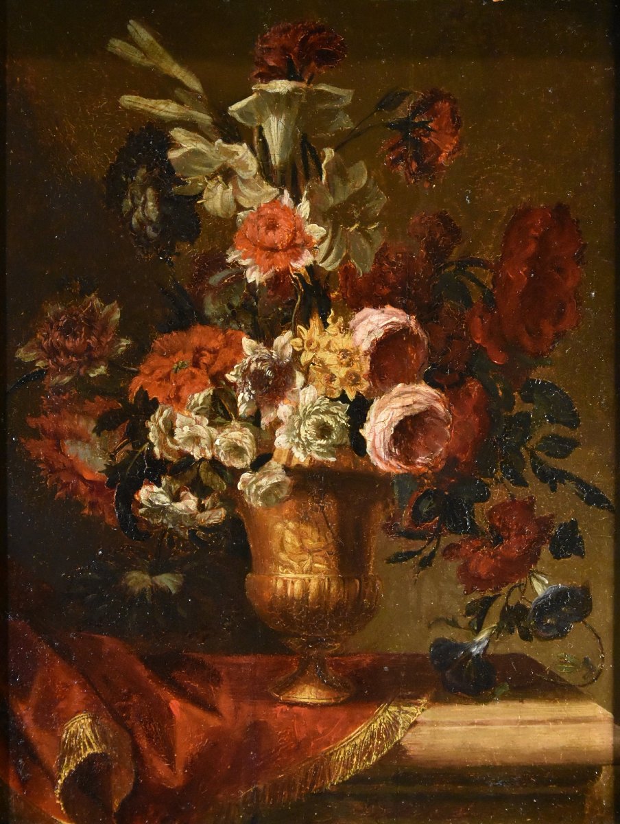 Still Life With Flowers, 17th-century Flemish School