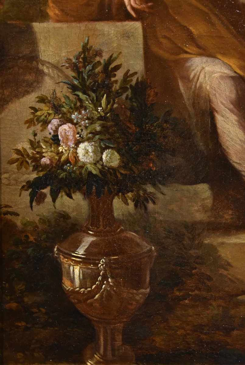 Portrait d'Un Gentleman Dans Un Jardin, Godfrey Kneller (Lübeck 1646 - Londres 1723) Cercle-photo-8
