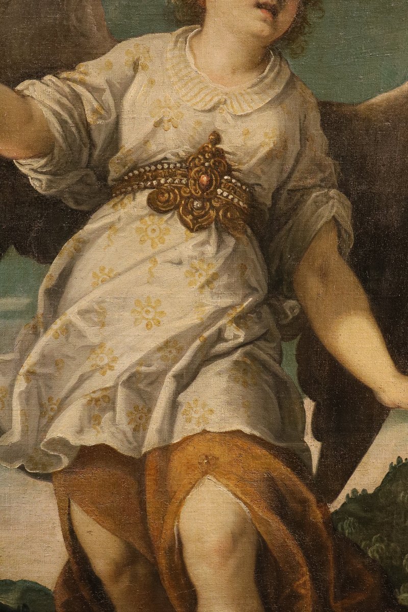 L'ange annonciateur, Bartolomé Román (Montoro, vers 1587 – Madrid, 1647)-photo-4
