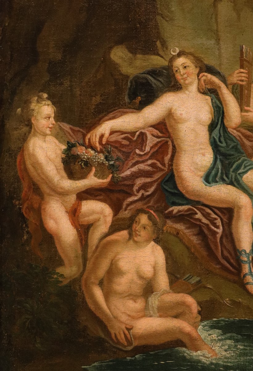 Diana Bathing With The Nymphs, By Antoine Coypel (paris, 1661–1722) Circle-photo-4