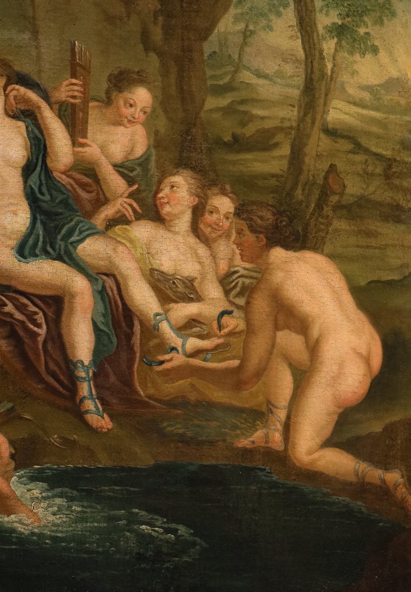 Diana Bathing With The Nymphs, By Antoine Coypel (paris, 1661–1722) Circle-photo-2
