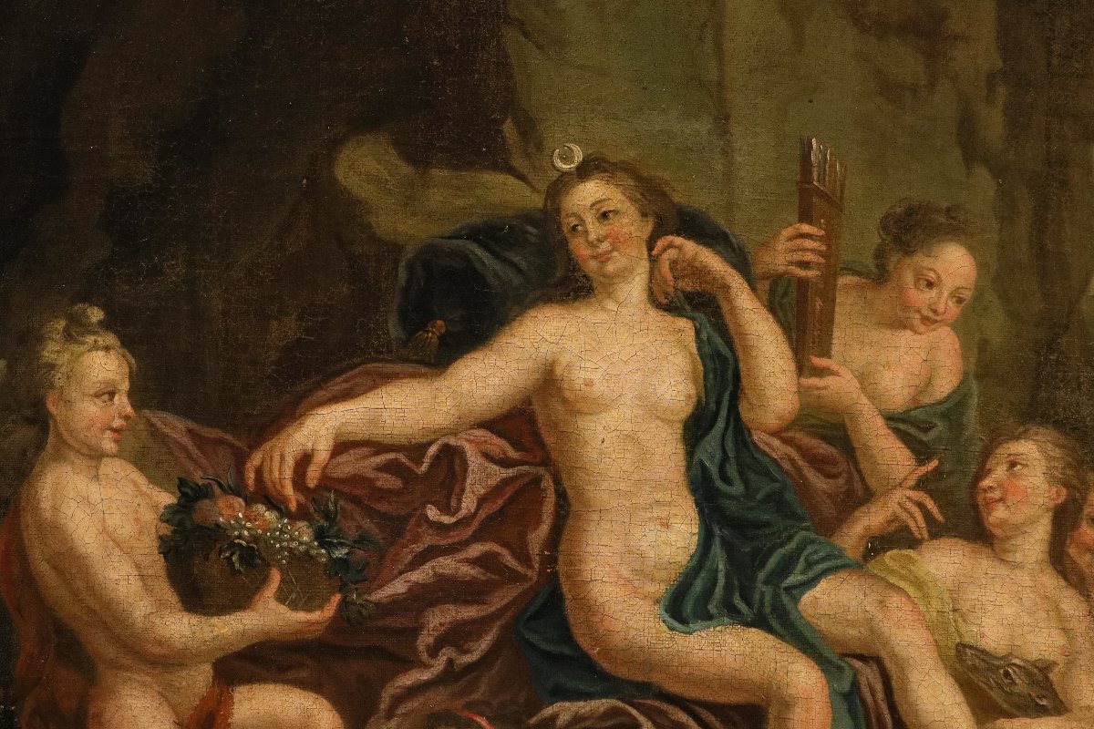 Diana Bathing With The Nymphs, By Antoine Coypel (paris, 1661–1722) Circle-photo-5