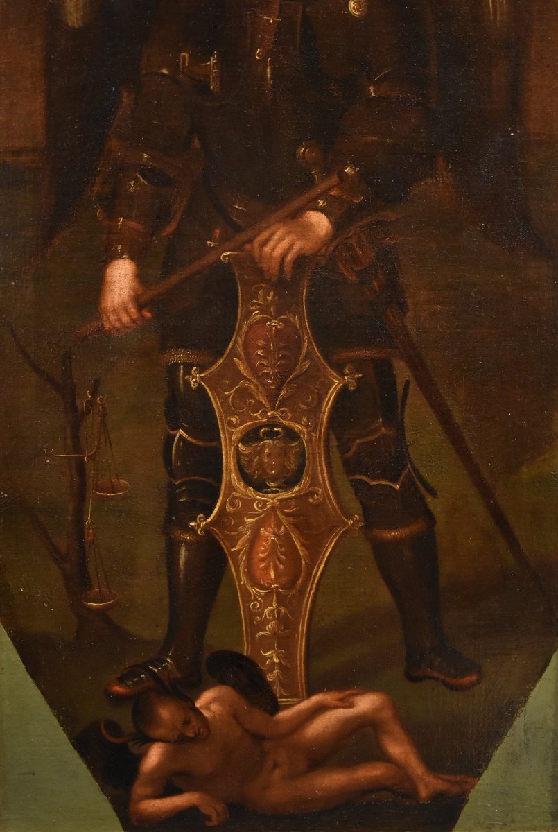 Saint Michel Archange, Peintre Lombard Du 17e Siècle -photo-3