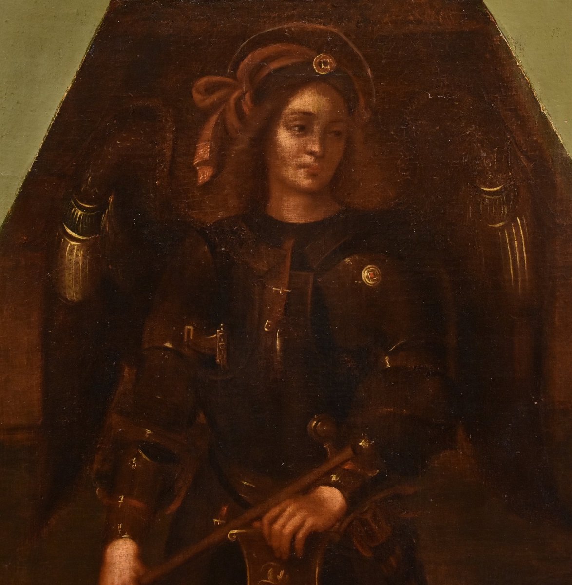 Saint Michel Archange, Peintre Lombard Du 17e Siècle -photo-4