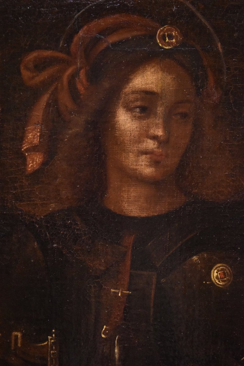 Saint Michel Archange, Peintre Lombard Du 17e Siècle -photo-6