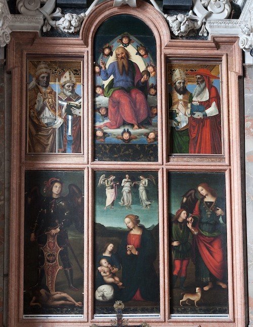 Saint Michel Archange, Peintre Lombard Du 17e Siècle -photo-8
