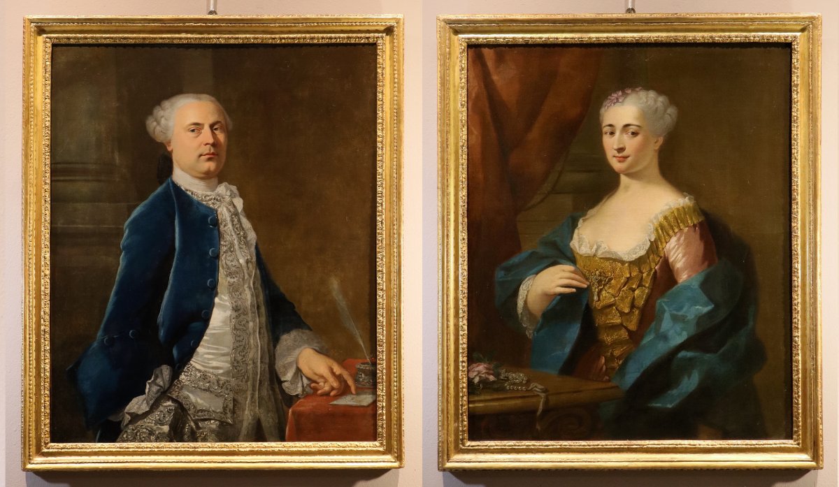 Portrait d'un gentilhomme, Jean-Baptiste van Loo (Aix-en-Provence, 1684 - 1745) entourage-photo-6