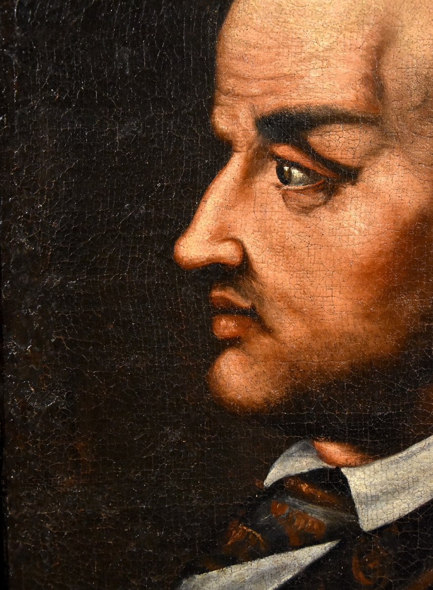 Peintre Toscan XVIe Siècle, Portrait De Niccolò Orsini, Comte De Pitigliano (1442-1510)-photo-6