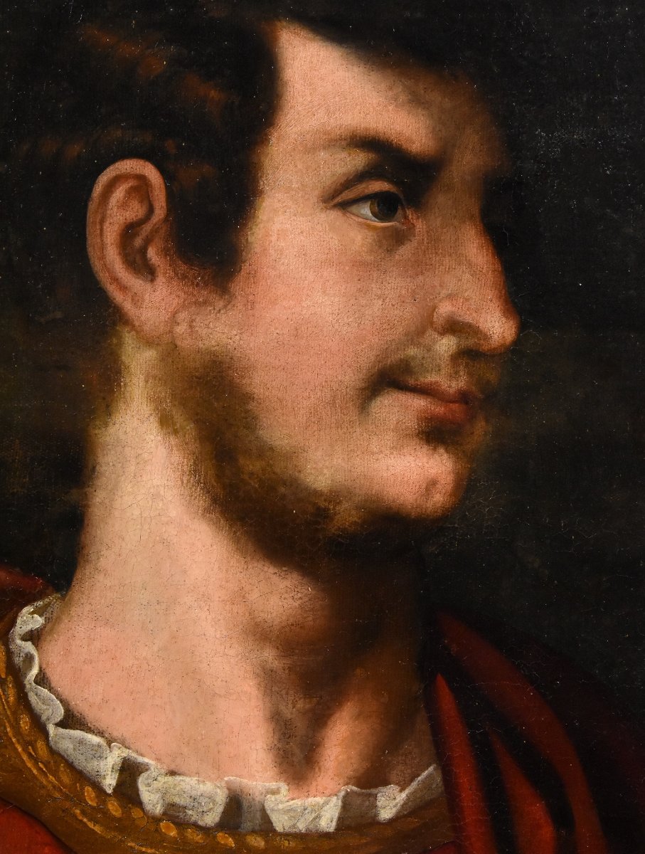 The Roman Emperors Augustus And Julius Caesar, A Follower Of Titian Vecellio-photo-6