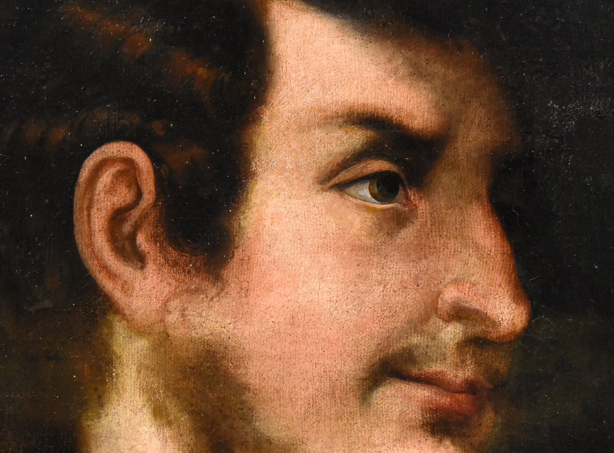 The Roman Emperors Augustus And Julius Caesar, A Follower Of Titian Vecellio-photo-8