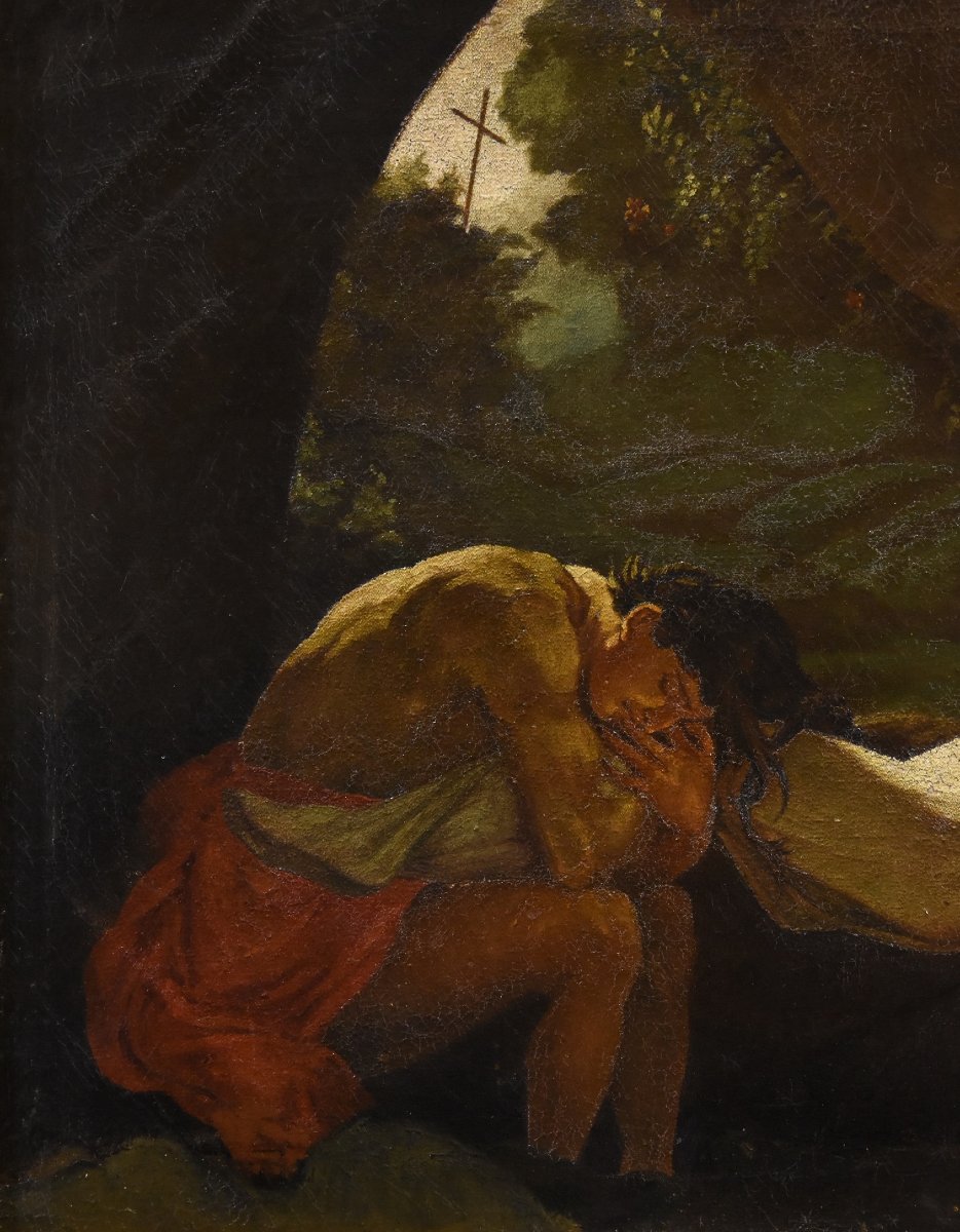 La Déposition d'Atala, Anne-Louis Girodet De Roussy-Trioson (1767 - 1824) Suiveur -photo-3