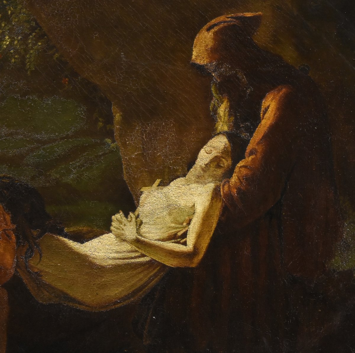 La Déposition d'Atala, Anne-Louis Girodet De Roussy-Trioson (1767 - 1824) Suiveur -photo-1