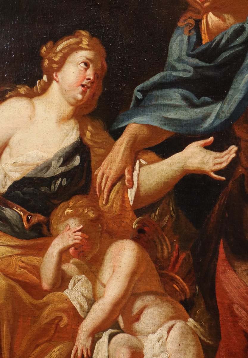 Venus And Adonis, Corrado Giaquinto (naples, 1703 – Naples, 1765)-photo-1