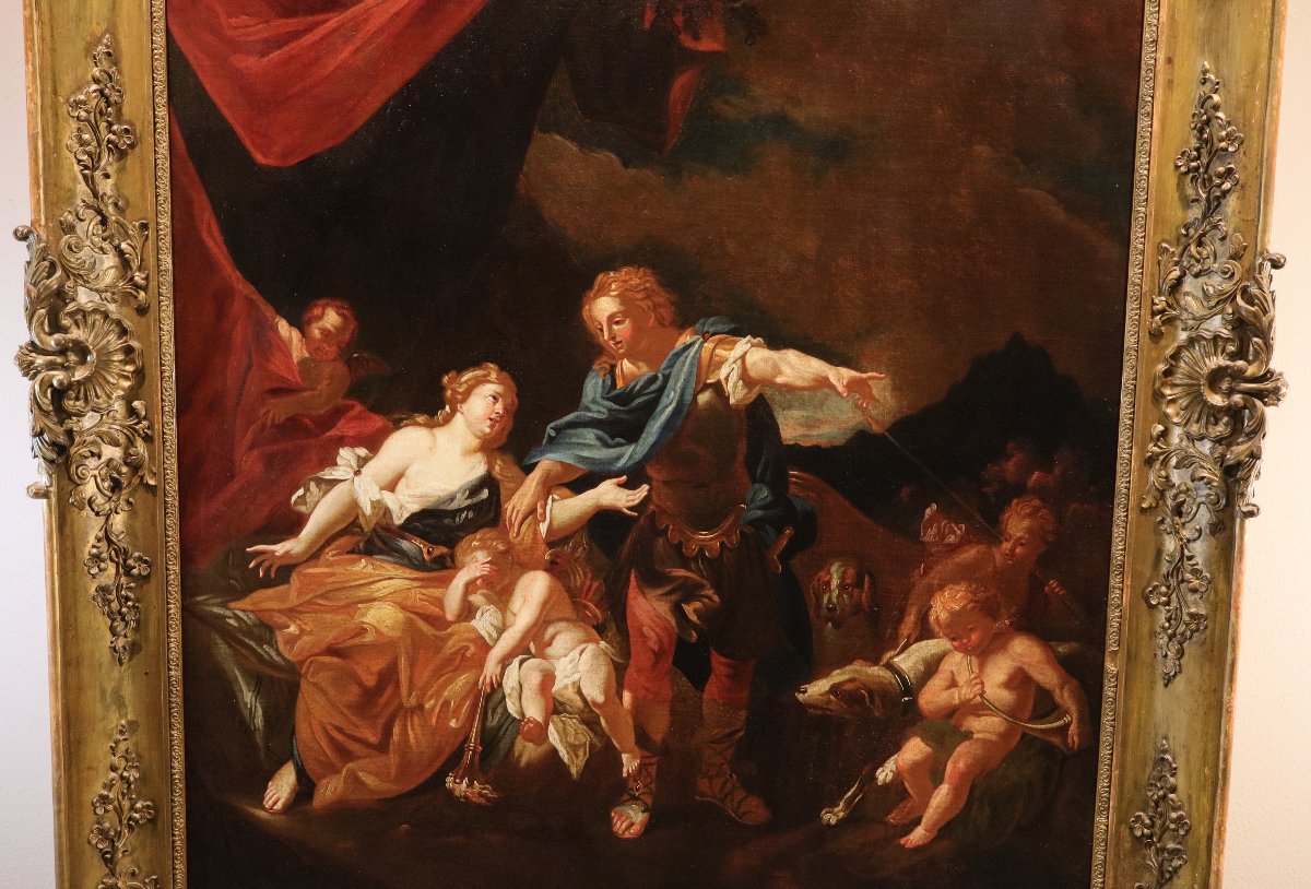 Venus And Adonis, Corrado Giaquinto (naples, 1703 – Naples, 1765)-photo-2