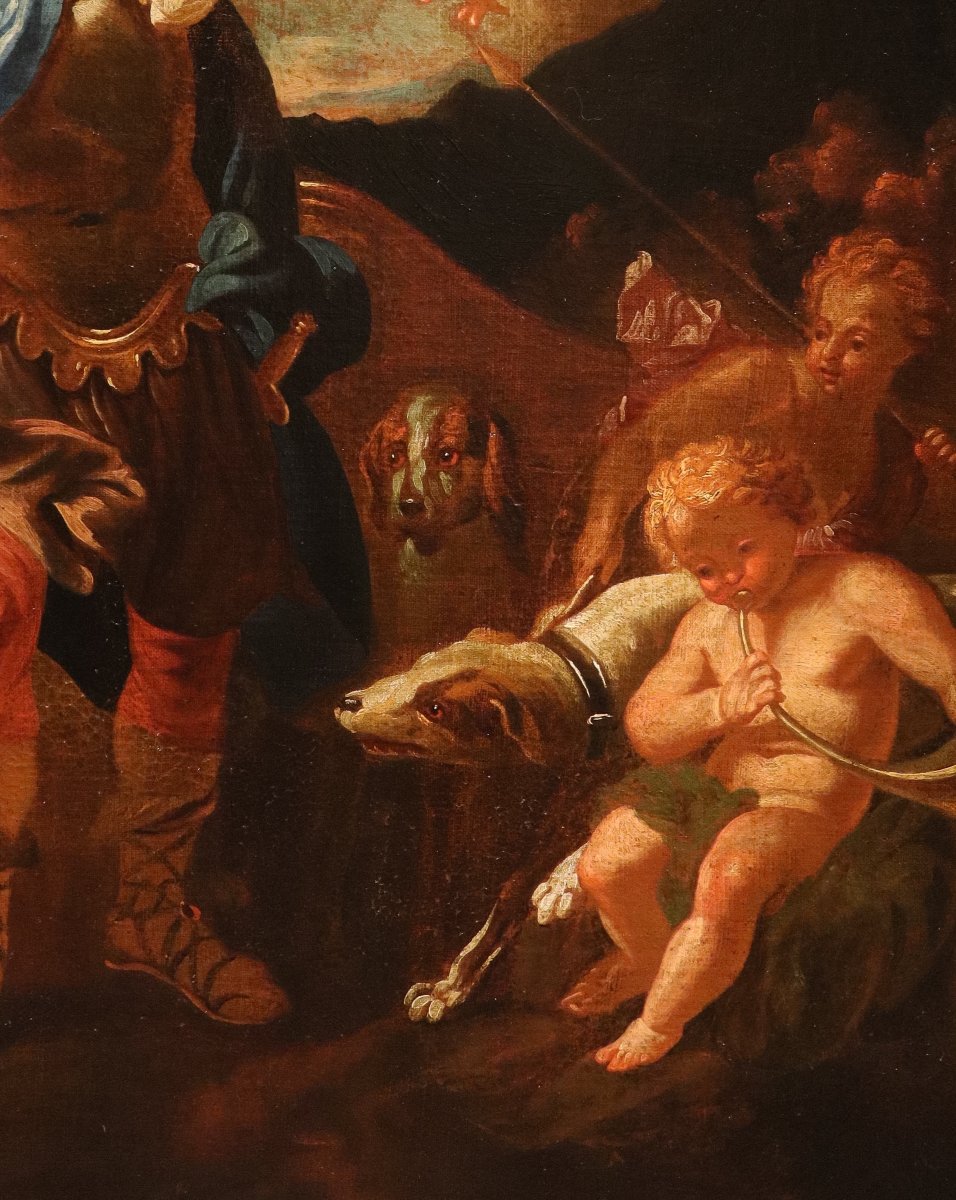Venus And Adonis, Corrado Giaquinto (naples, 1703 – Naples, 1765)-photo-5