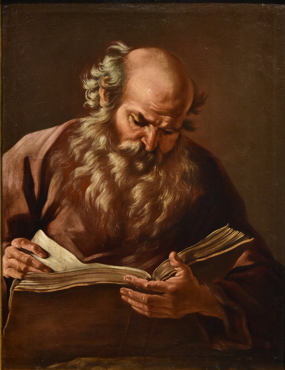 Portrait du philosophe Héraclite, Giovanni Battista Beinaschi (Fossano 1634 - Naples 1688)-photo-2