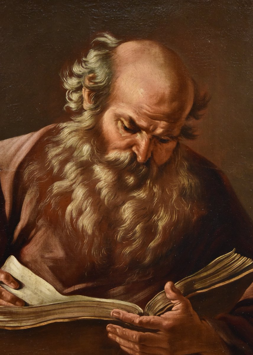 Portrait du philosophe Héraclite, Giovanni Battista Beinaschi (Fossano 1634 - Naples 1688)-photo-5