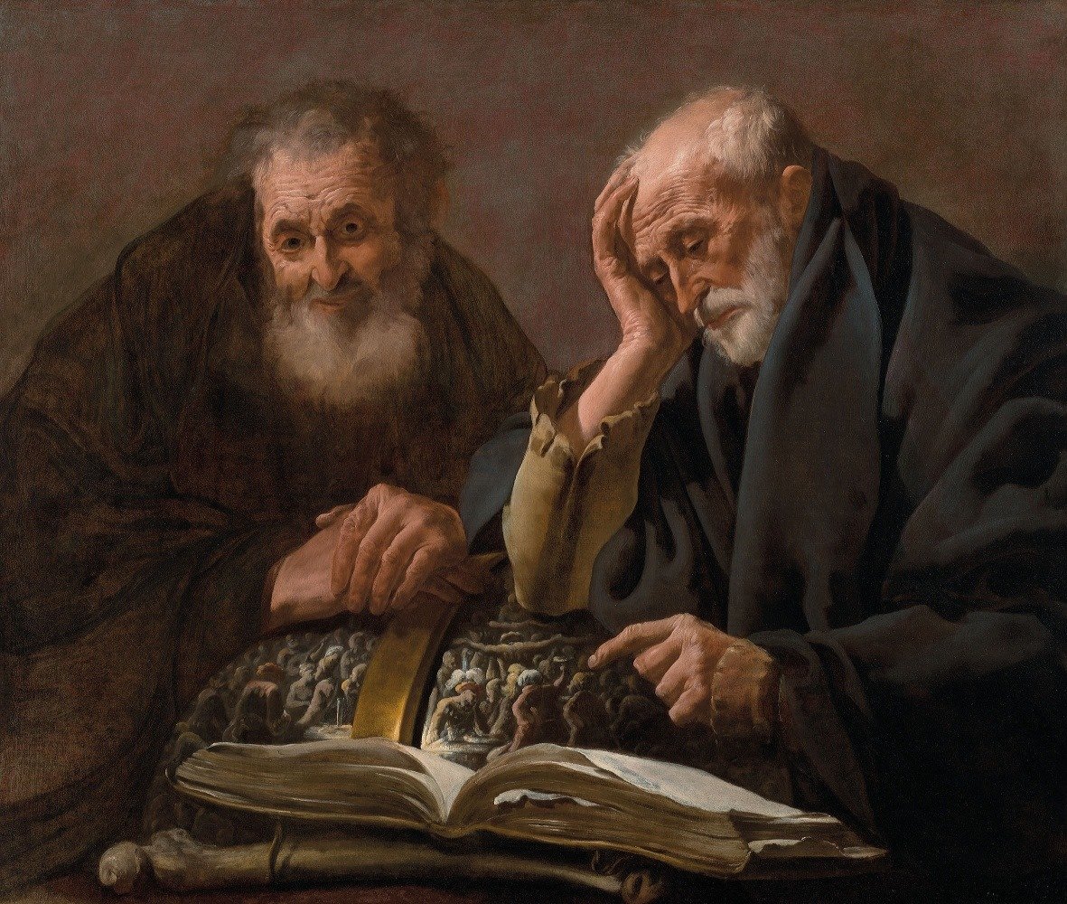 Portrait du philosophe Héraclite, Giovanni Battista Beinaschi (Fossano 1634 - Naples 1688)-photo-7