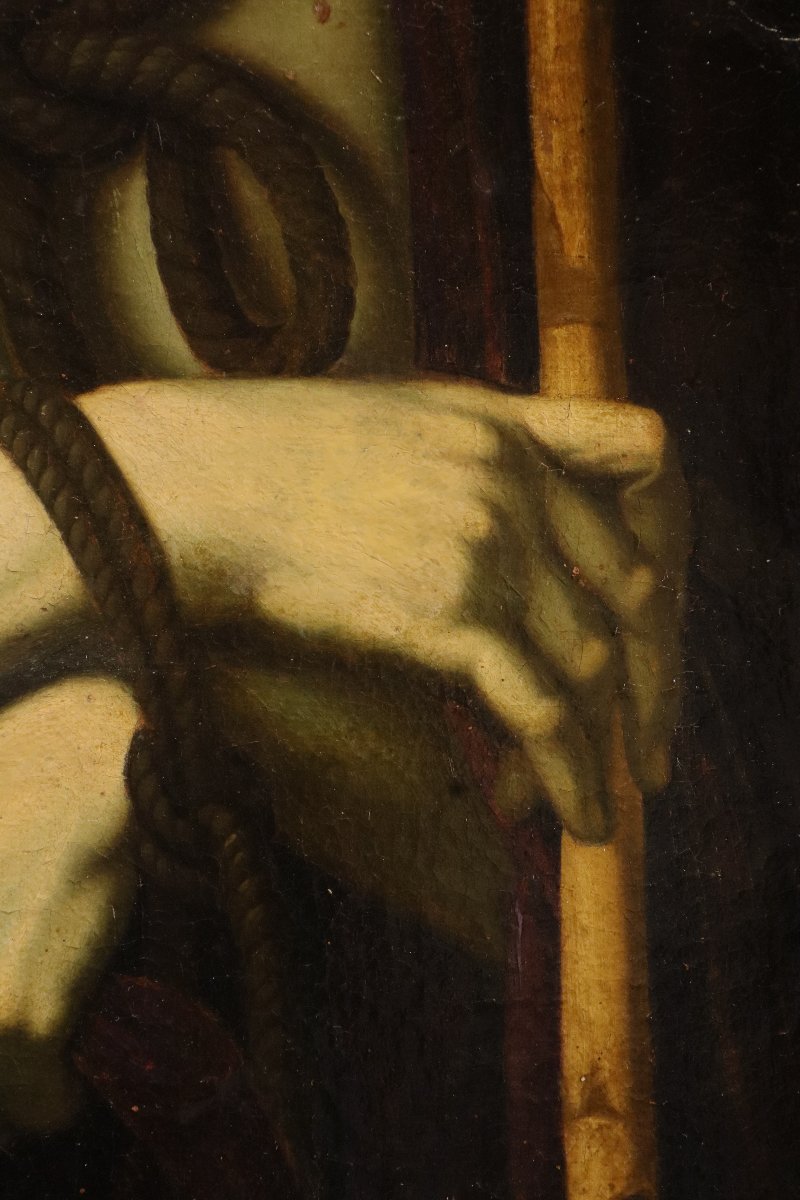 Ecce Homo, Andrea Solario (Milan, vers 1470 – Milan, 1524) suiveur de-photo-1