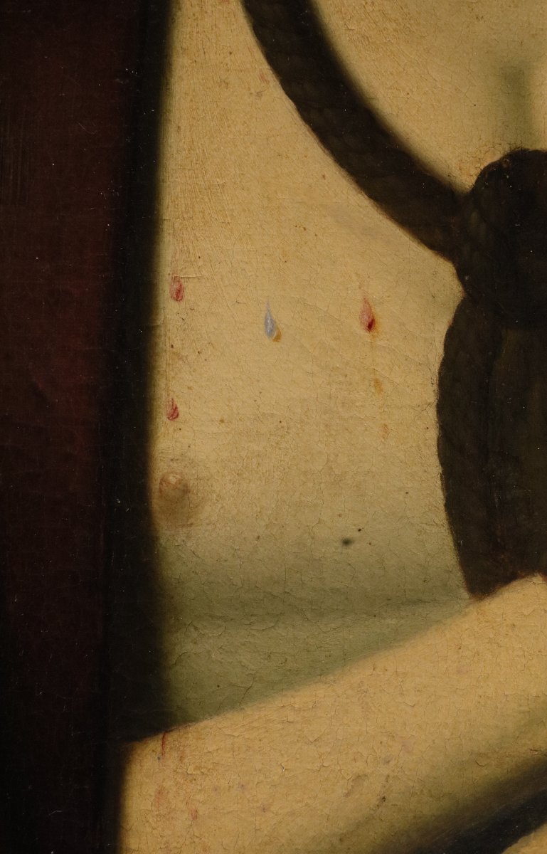 Ecce Homo, Andrea Solario (Milan, vers 1470 – Milan, 1524) suiveur de-photo-6