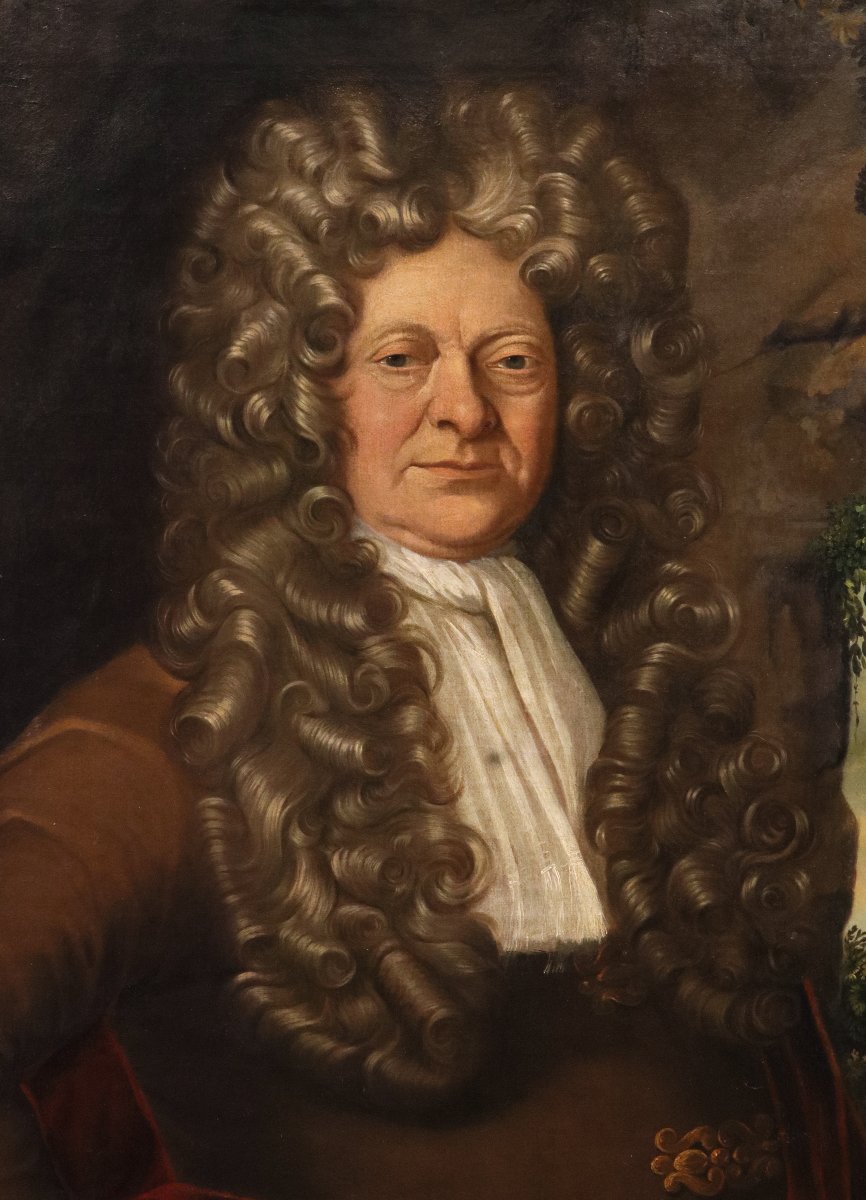 Jonathan Richardson (Londres, 1665 – 1745), Portrait de Hans Sloane-photo-4