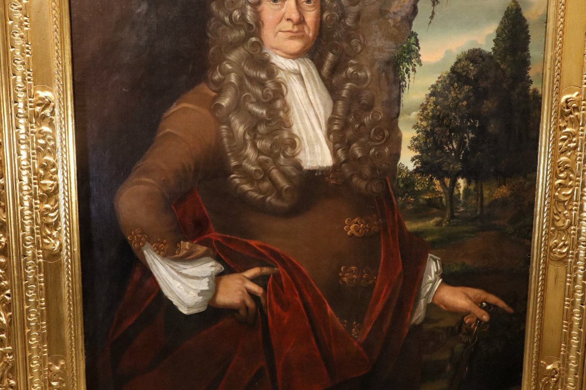 Jonathan Richardson (Londres, 1665 – 1745), Portrait de Hans Sloane-photo-2