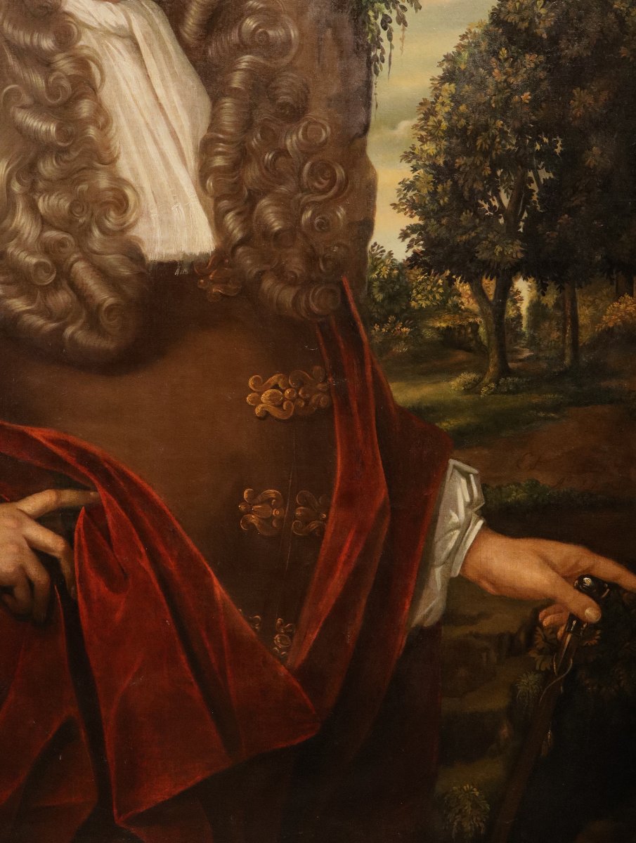 Jonathan Richardson (Londres, 1665 – 1745), Portrait de Hans Sloane-photo-4