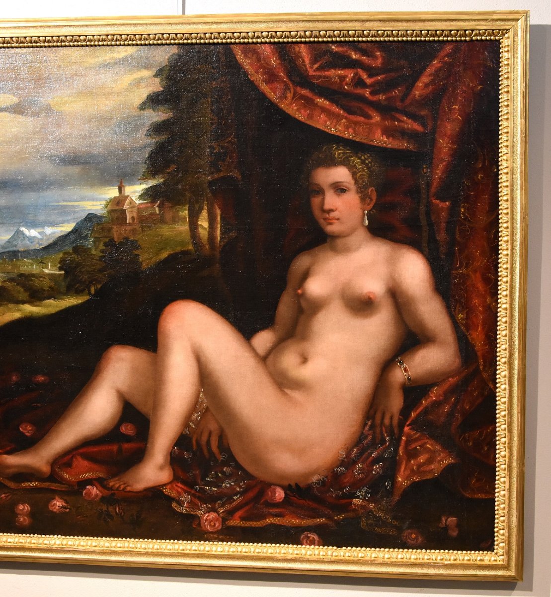 Venus Reclining In A Landscape, By Franck Pauwels, Known As Paolo The Flemish -photo-4