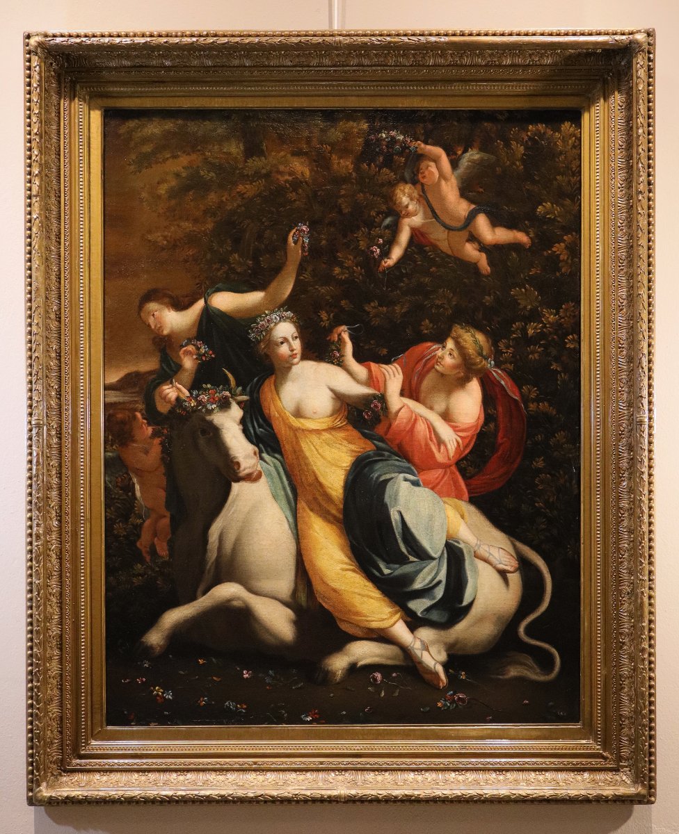 L'enlèvement d'Europe, Simon Vouet (Paris, 1590 – 1649) atelier/suiveur de-photo-2