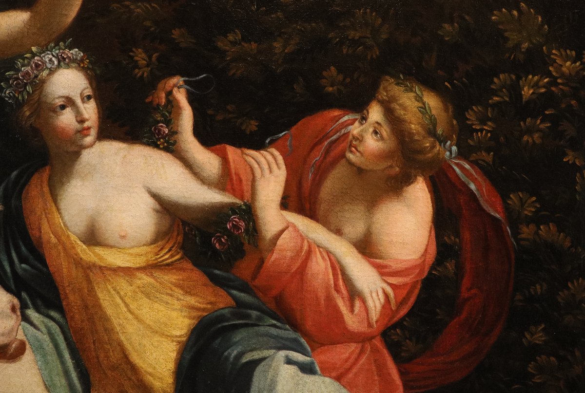 L'enlèvement d'Europe, Simon Vouet (Paris, 1590 – 1649) atelier/suiveur de-photo-1