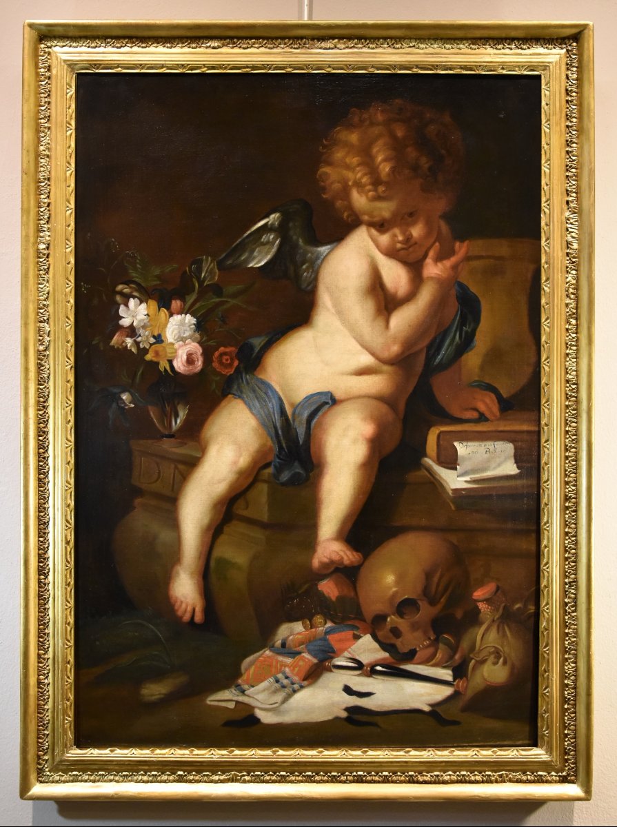 Erasme Quellinus (anvers 1607-1672), Allégorie De La Vanité De La Vie Ou De La Jeunesse-photo-2