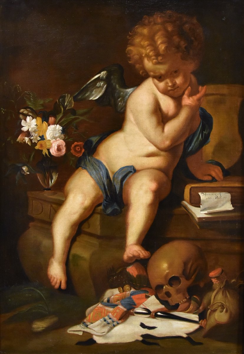 Erasme Quellinus (anvers 1607-1672), Allégorie De La Vanité De La Vie Ou De La Jeunesse