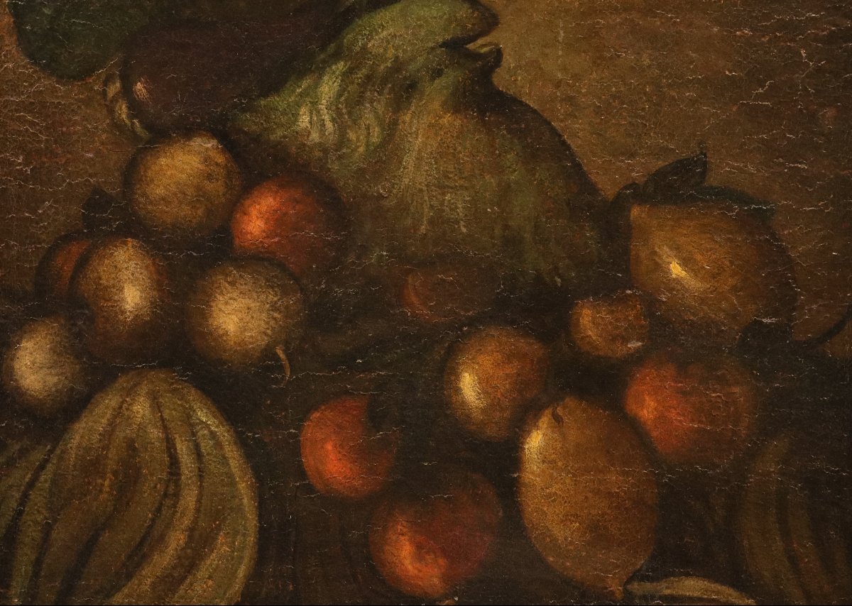 Giuseppe Arcimboldo (Milan 1527 – 1593) suiveur, Allégorie anthropomorphe de l'Hiver-photo-4