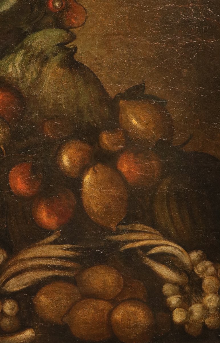 Giuseppe Arcimboldo (Milan 1527 – 1593) suiveur, Allégorie anthropomorphe de l'Hiver-photo-2