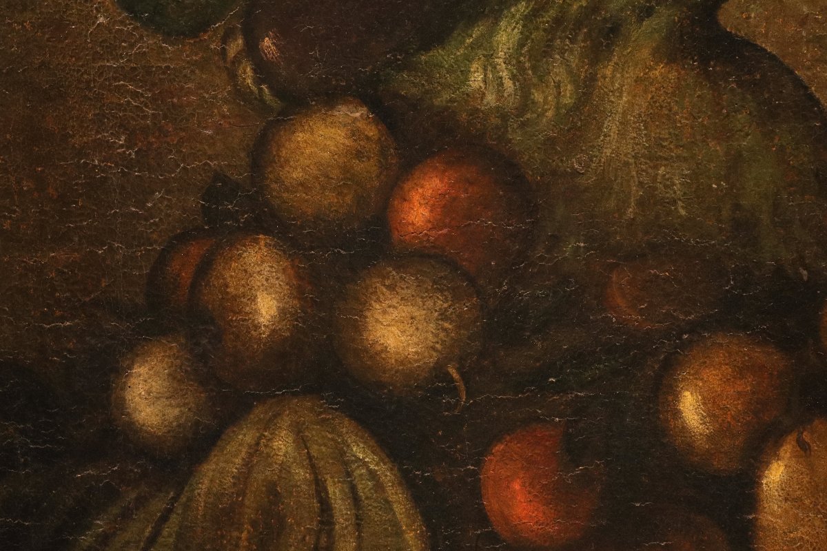 Giuseppe Arcimboldo (Milan 1527 – 1593) suiveur, Allégorie anthropomorphe de l'Hiver-photo-4
