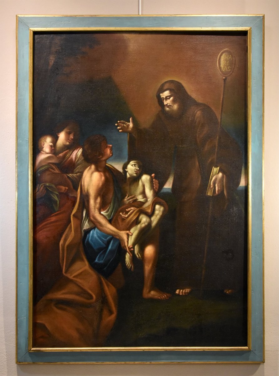 Le miracle de Saint François, Felice Cignani (Bologne 1658 - Forlì 1724)