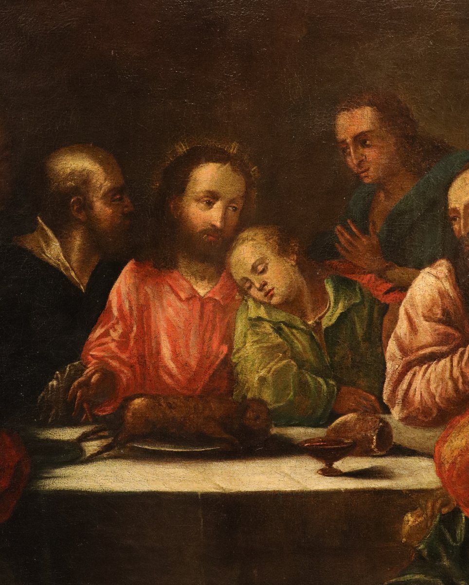 The Last Supper, 17th-century Tuscan Painter, By Pieter De Witte (c. 1548–1628)-photo-3