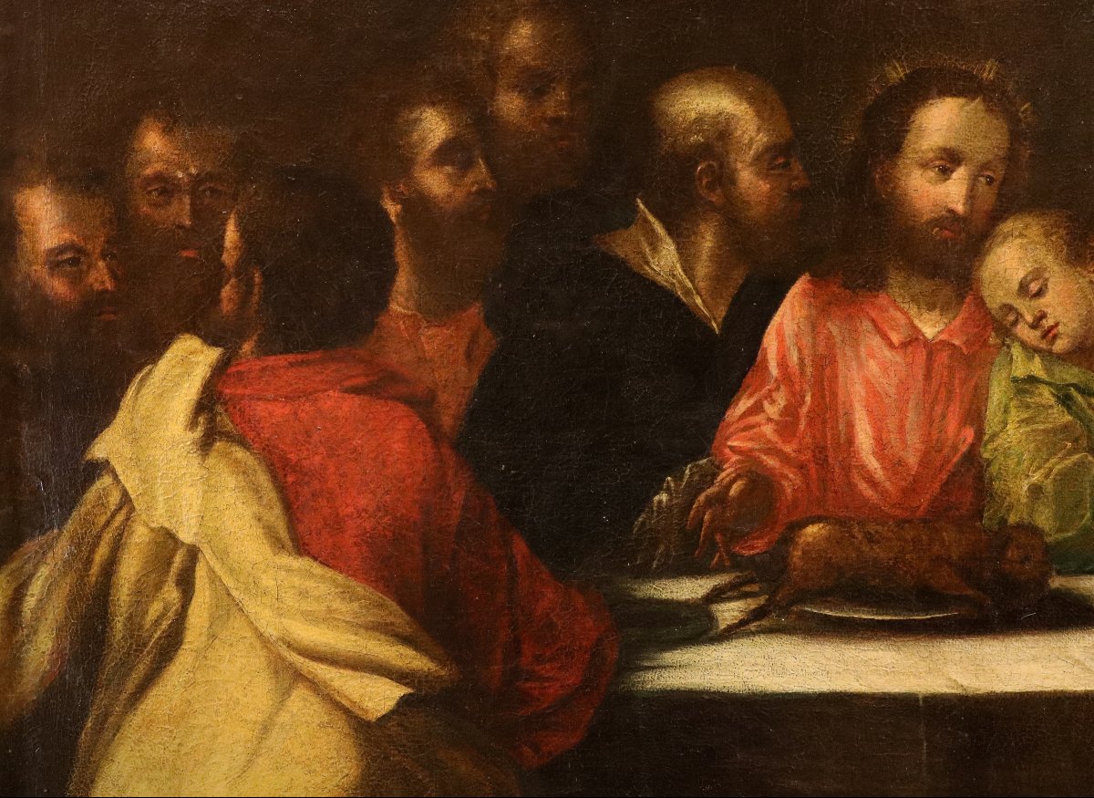 The Last Supper, 17th-century Tuscan Painter, By Pieter De Witte (c. 1548–1628)-photo-2