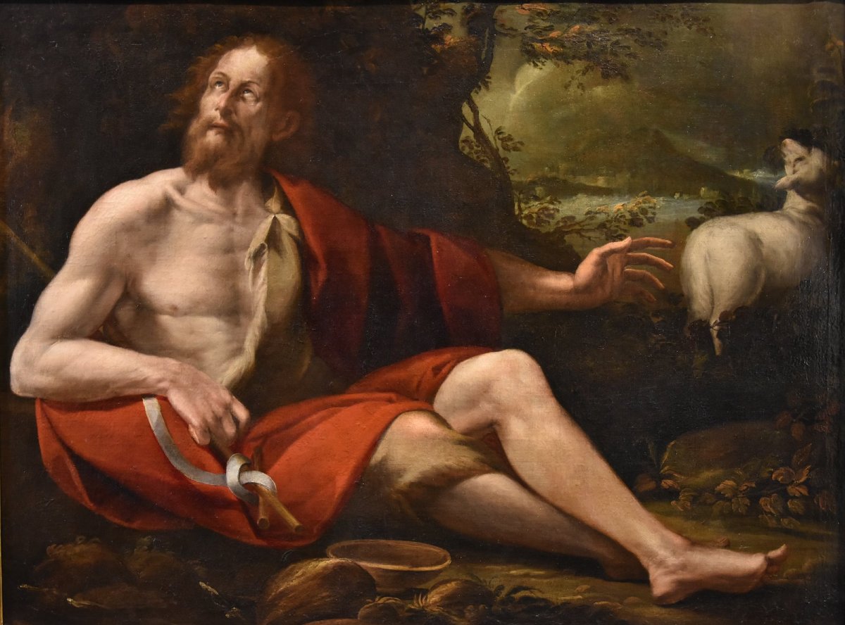 St. John The Baptist, Tomaso Pombioli (crema, 1579 – Crema, 1636)