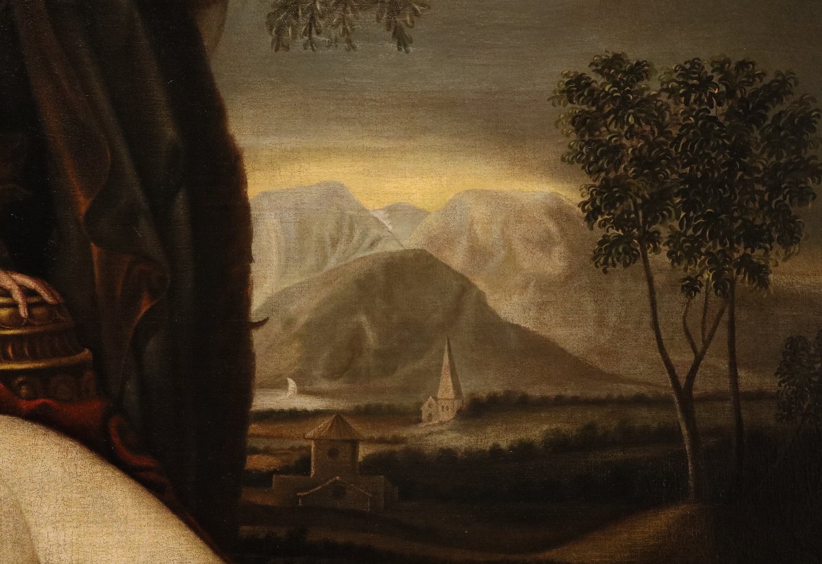 Sleeping Venus With Cupid, Alessandro Varotari, Known As "il Padovanino" (1588–1649) Workshop Of-photo-6