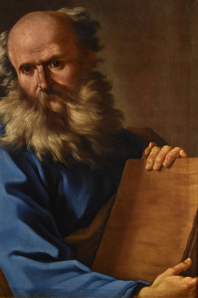 Portrait du philosophe Démocrit, Giovanni Battista Beinaschi (Fossano vers 1634 - Naples 1688)-photo-2