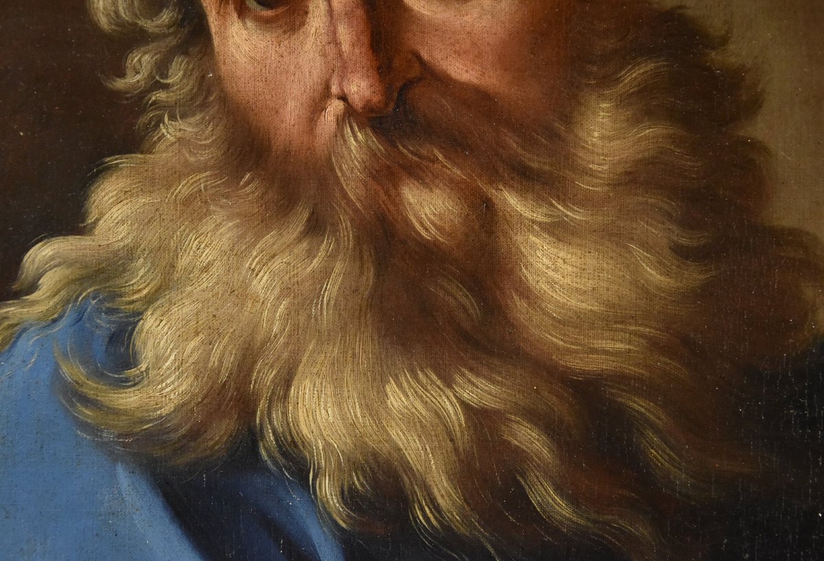 Portrait du philosophe Démocrit, Giovanni Battista Beinaschi (Fossano vers 1634 - Naples 1688)-photo-5