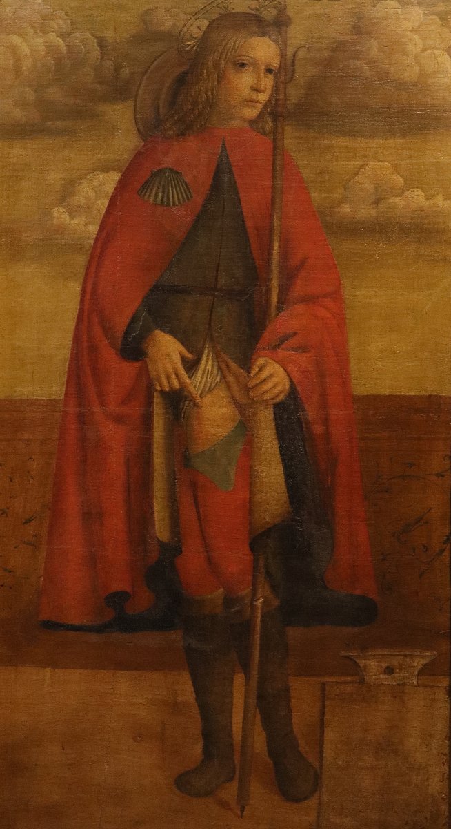 St. Roch, Francesco Di Girolamo Da Santacroce (venice, 1516–1584)-photo-2