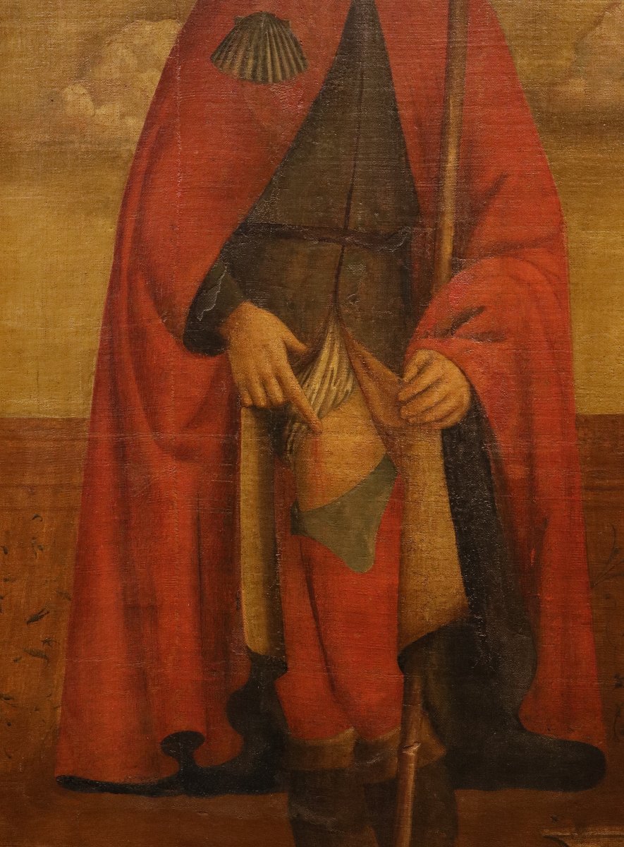 St. Roch, Francesco Di Girolamo Da Santacroce (venice, 1516–1584)-photo-2