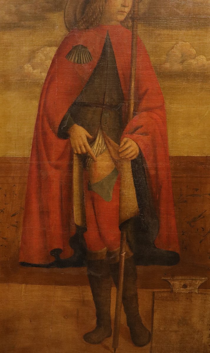 St. Roch, Francesco Di Girolamo Da Santacroce (venice, 1516–1584)-photo-3