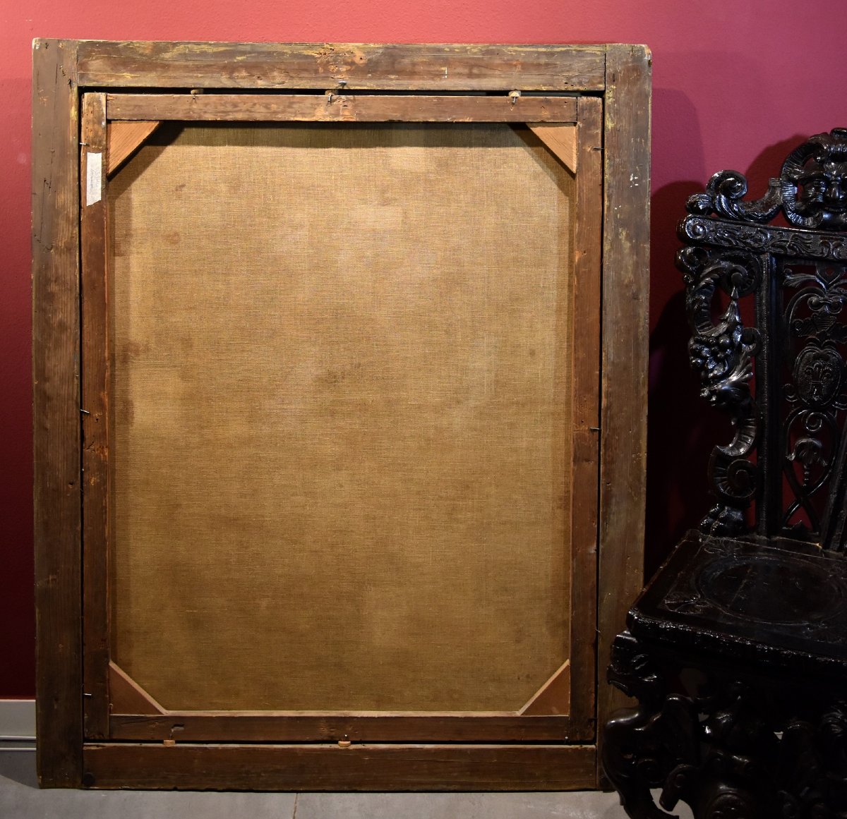 L'Annonciation, Girolamo Bonini, Dit Anconitano (Ancône 1600 - Bologne 1680 C.)  -photo-7