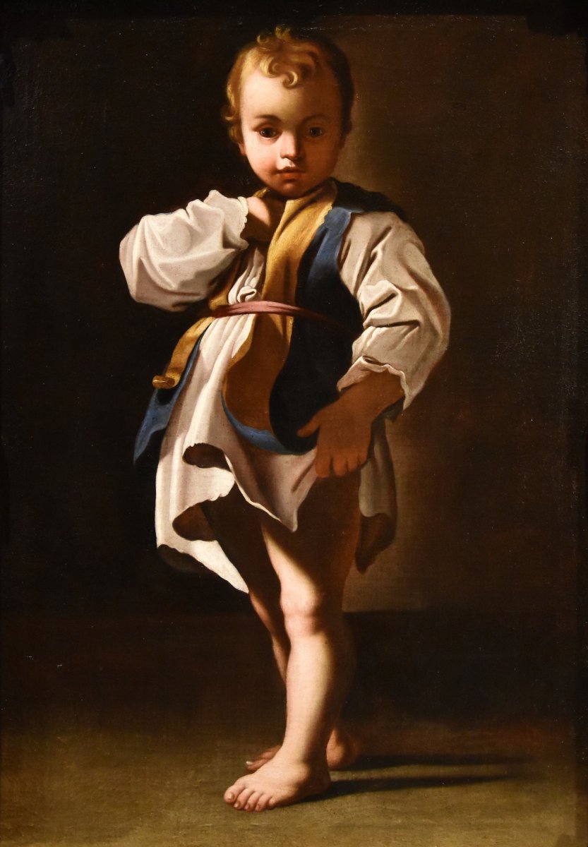 Bartolomeo Schedoni (modena 1578 – Parma 1615), Portrait Of A Child (alessandro Farnese?)-photo-3